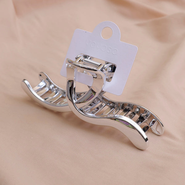 8-shaped Cross Acrylic Claw Clip-13 cm