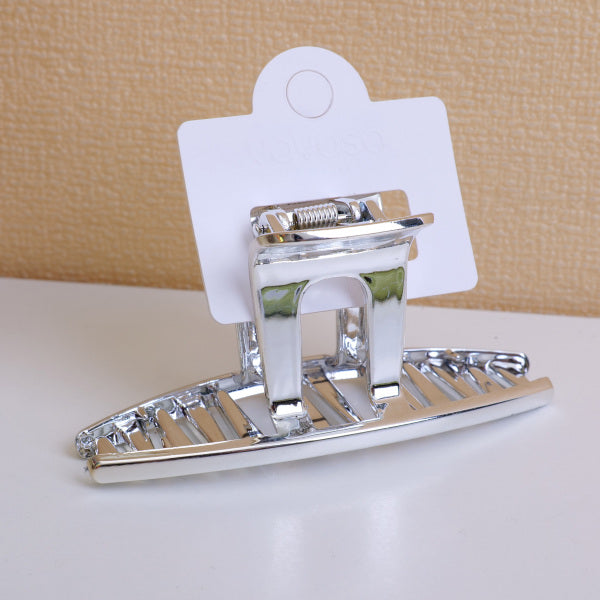 Silver Series Barrette Claw Clip - 13cm