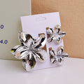 Plumeria-shaped Combined Set Claw Clips - Rose Gold