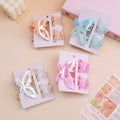 Laser Set 3D Butterfly Hair Claw Clip - 3 Pieces