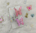 Medium-sized Laser Butterfly Hair Claw Clip - 3 Pieces