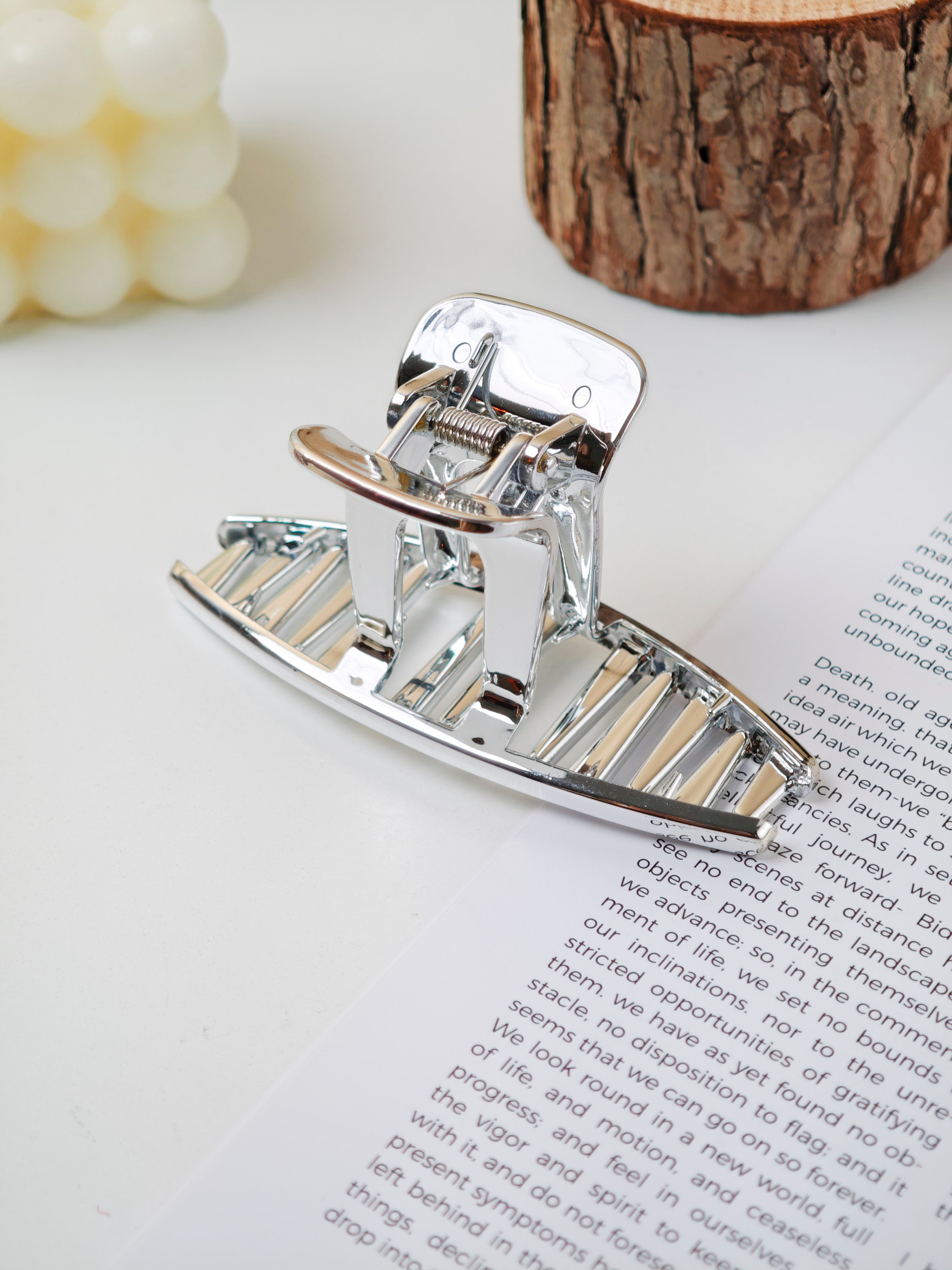 Silver Series One-line Hair Claw