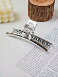 Silver Series One-line Style Hair Claw