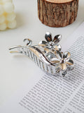 Silver Series Flower Hair Claw