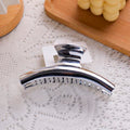 Silver Series Straight Acrylic Claw Clip