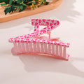 Pink Leopard Series – Z-Shape Claw Clip – 11cm