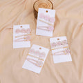 Cute Smiley Face Children's Acrylic Hairpin-3PCS