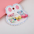 Colorful love children's hair tie-10pcs