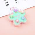 Five-pointed star children's hair tie and disposable rubber band set