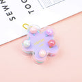 Little bear children's hair tie and disposable rubber band set