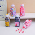 Beverage Bottle Bucket-packed Disposable Hair Tie