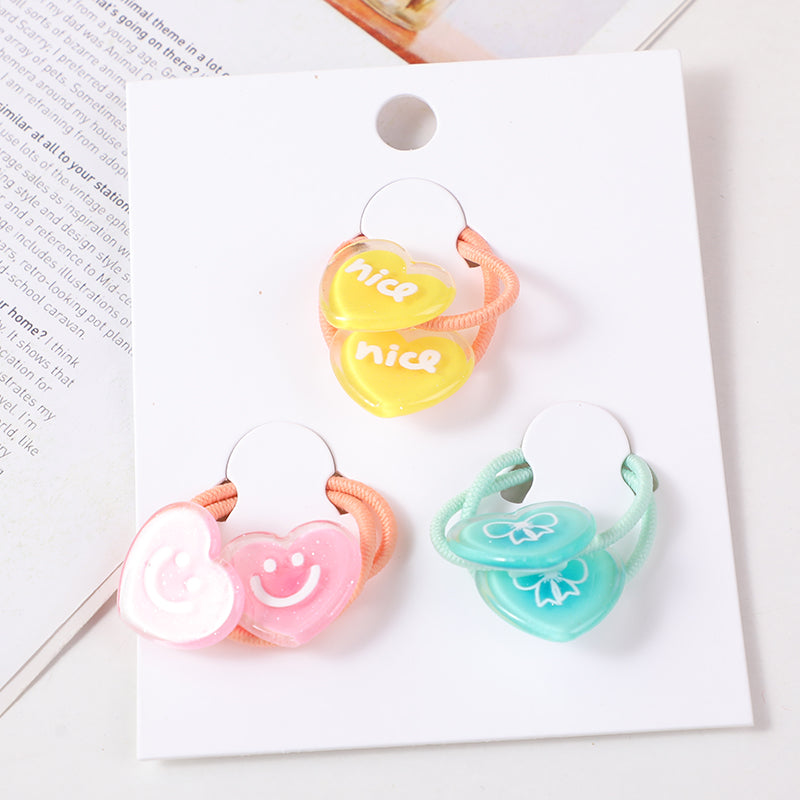 Children's candy colour rubber band set