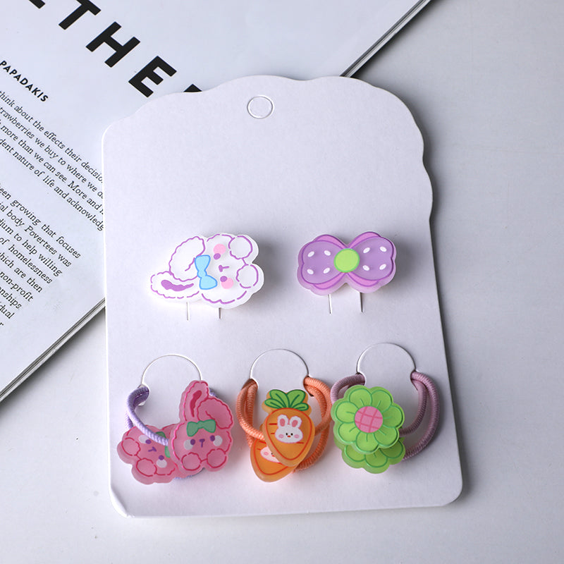 Cartoon series children's hair accessories set-2