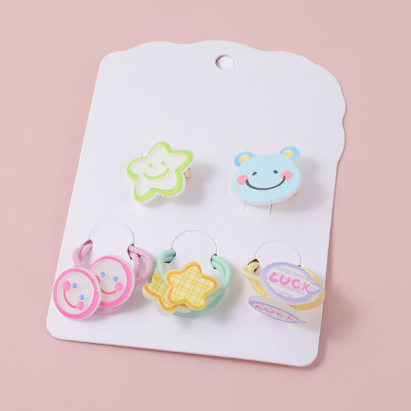 Cartoon series children's hair accessories set-4