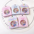 Plaid necktie accesories set-colorful
