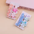 Plumeria Hair Accessory Set - 3 Pieces