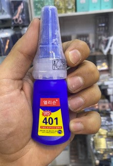 blue 401 nail glue