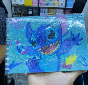 Stitch cool multi types sketchbook