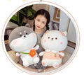 Husky Dog plush doll