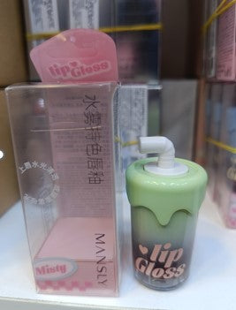 Green manasly lip gloss