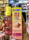 peach make up fix spray