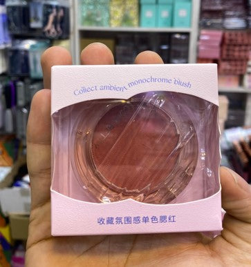 monochrome cool color blush