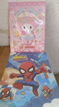 Spiderman & ME MELODY NOTEBOOK