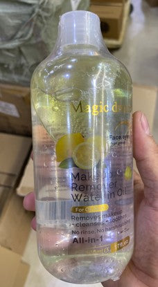 Yellow lemon magic dream make up remover