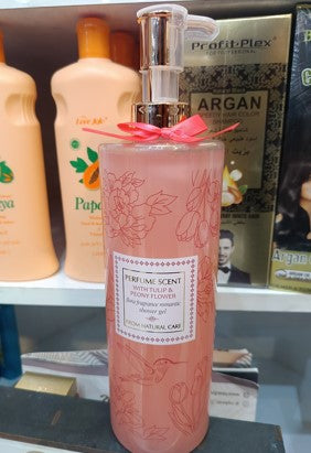 Peony flower perfume shower gel