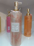 ofwhite lavender gliter shower gel