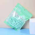 Fine floss bar 200pcs (with box) - Mint green