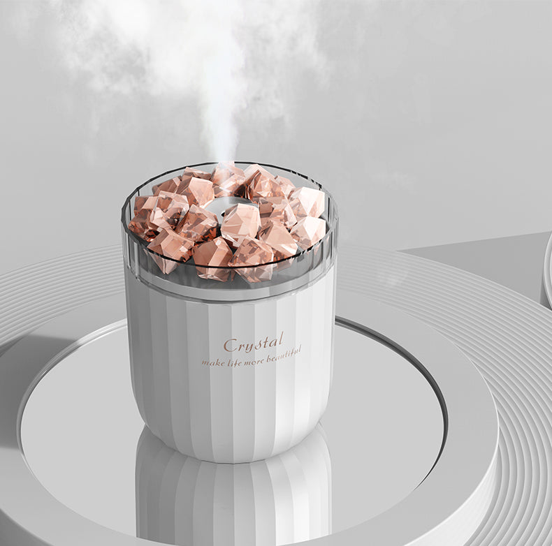 Salt stone humidifier-white