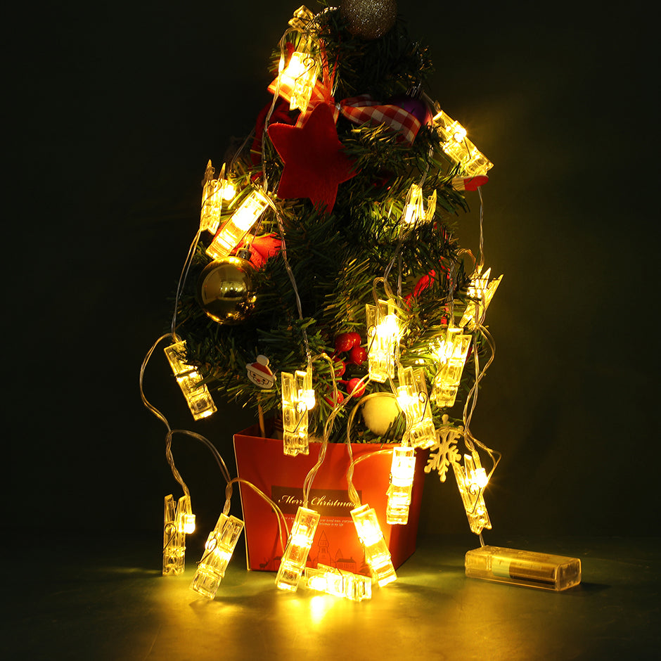 3 Meters clip battery string lights (20 lights)