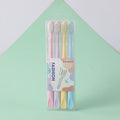 Macaron color fashion soft bristles toothbrush 4pcs pack