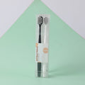 Diamond silver ion antibacterial toothbrush 2pcs pack