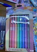 Roller ball pen eight pcs