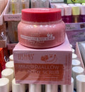 Banana and strawberry body scrub