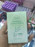 MINERAL SUNSCREEN AND ALOE VERA