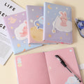 Colored page rabbit planet bullet journal B6-112 sheets