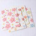 Horizontal line flower suture notebook B5-32 sheets
