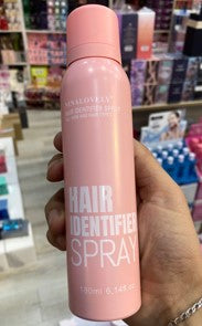 cute pink hiar spray