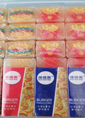 French fries eraser set in box