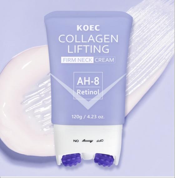 Collagen Firming Neck Cream with Roller