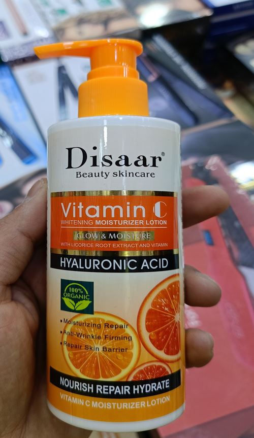 Vitamin C body lotion moisturizer