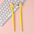 I love cheese silicone gel pen-black refill
