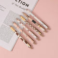 Bubble tea series retractable gel pen-black refill