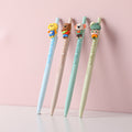 The childhood of animals pressing gel pen-black refill