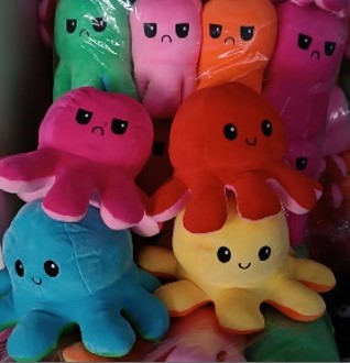 Octopus happy and angry 20 CM