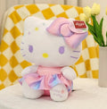 colorful hello kitty purple eyes