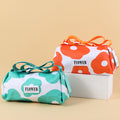 Floral round crossbody bag